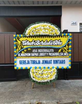 Papan Bunga Duka di Jeketro