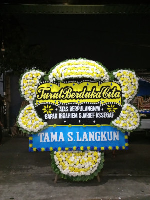 Papan Bunga Duka di Jeketro