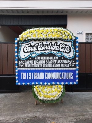 Papan Bunga Duka di Jeketro